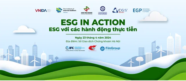 Hội thảo ESG in action - ESG với các hành động thực tiễn