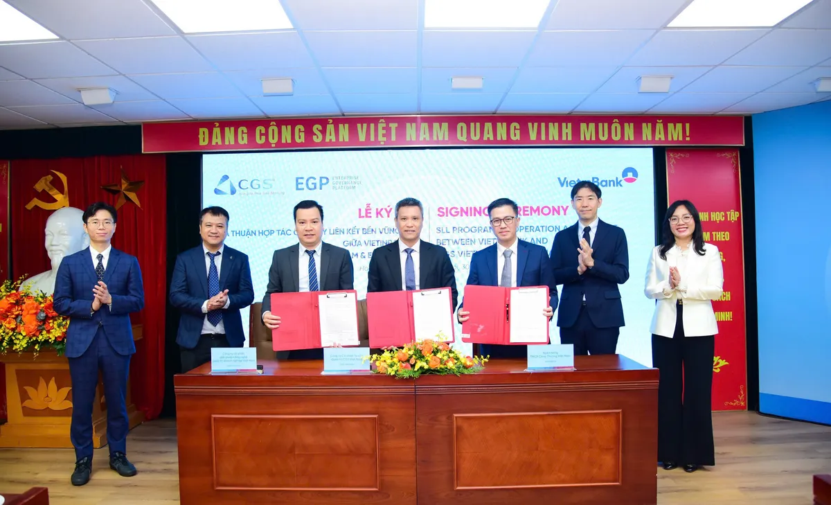EGP VIETNAM, CGS VIỆT NAM, AND ZEROBOARD PARTNER WITH VIETINBANK TO CREATE A GREEN FINANCIAL ECOSYSTEM THROUGH SUSTAINABILITY-LINKED LOANS (SLL)