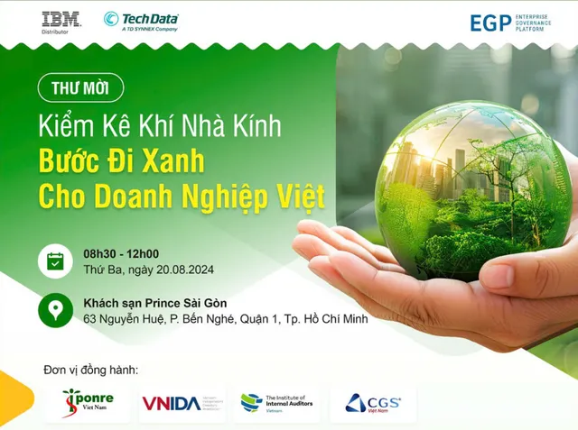 Hội thảo: "Kiểm kê khí nhà kính - Bước đi xanh cho Doanh nghiệp Việt"