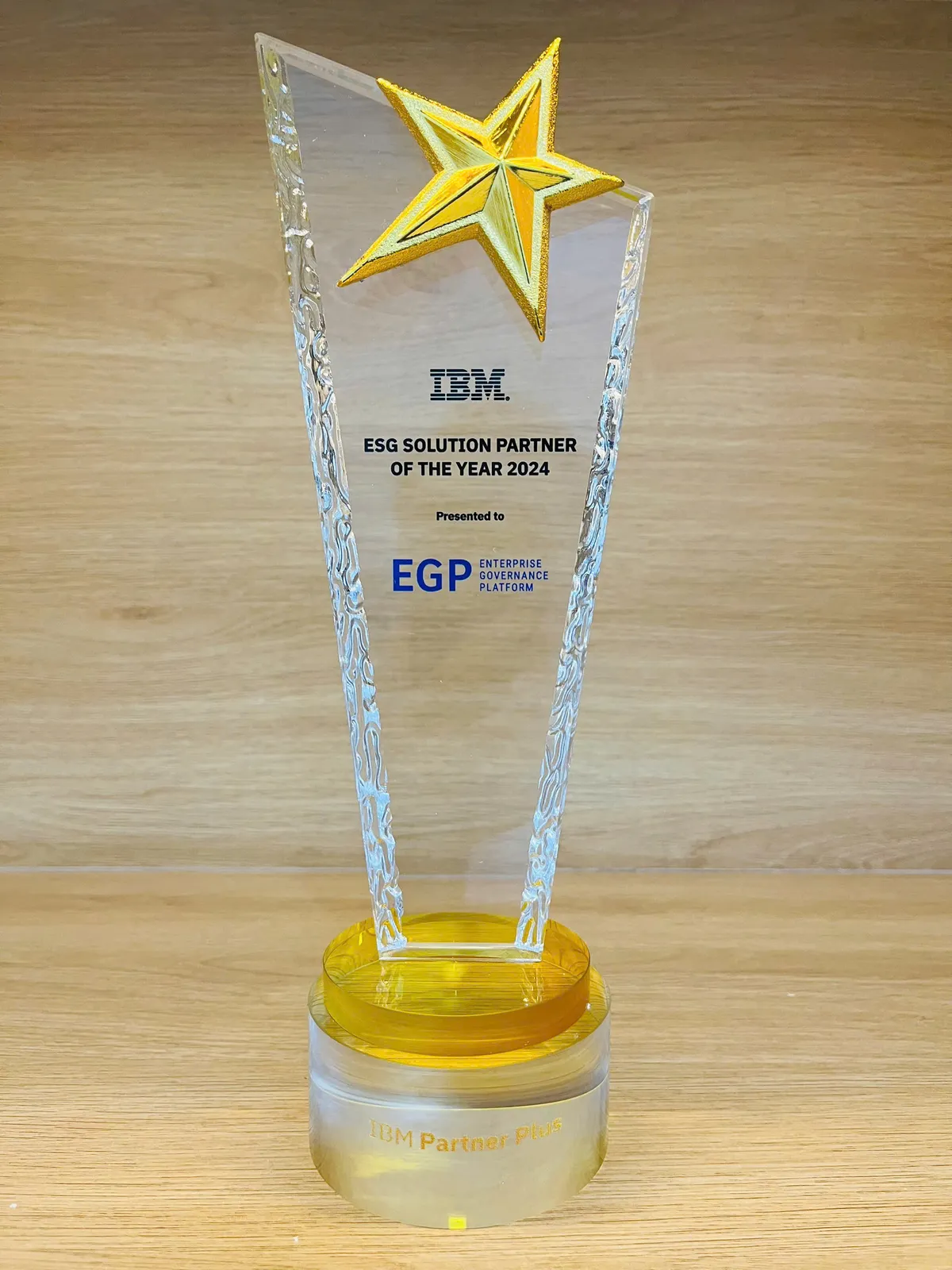 EGP Vietnam Honored as "ESG Solution Partner of the Year 2024" by IBM