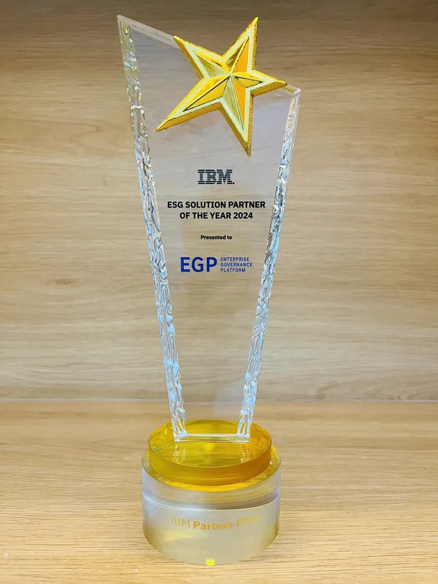 EGP Vietnam Honored as "ESG Solution Partner of the Year 2024" by IBM